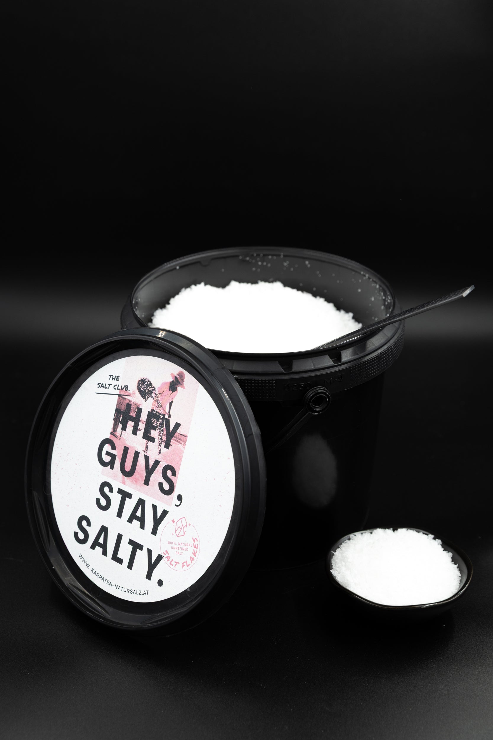 Karpaten Natursalz Bundle groß – Premium Steinsalz & Flakes (3er-Set)