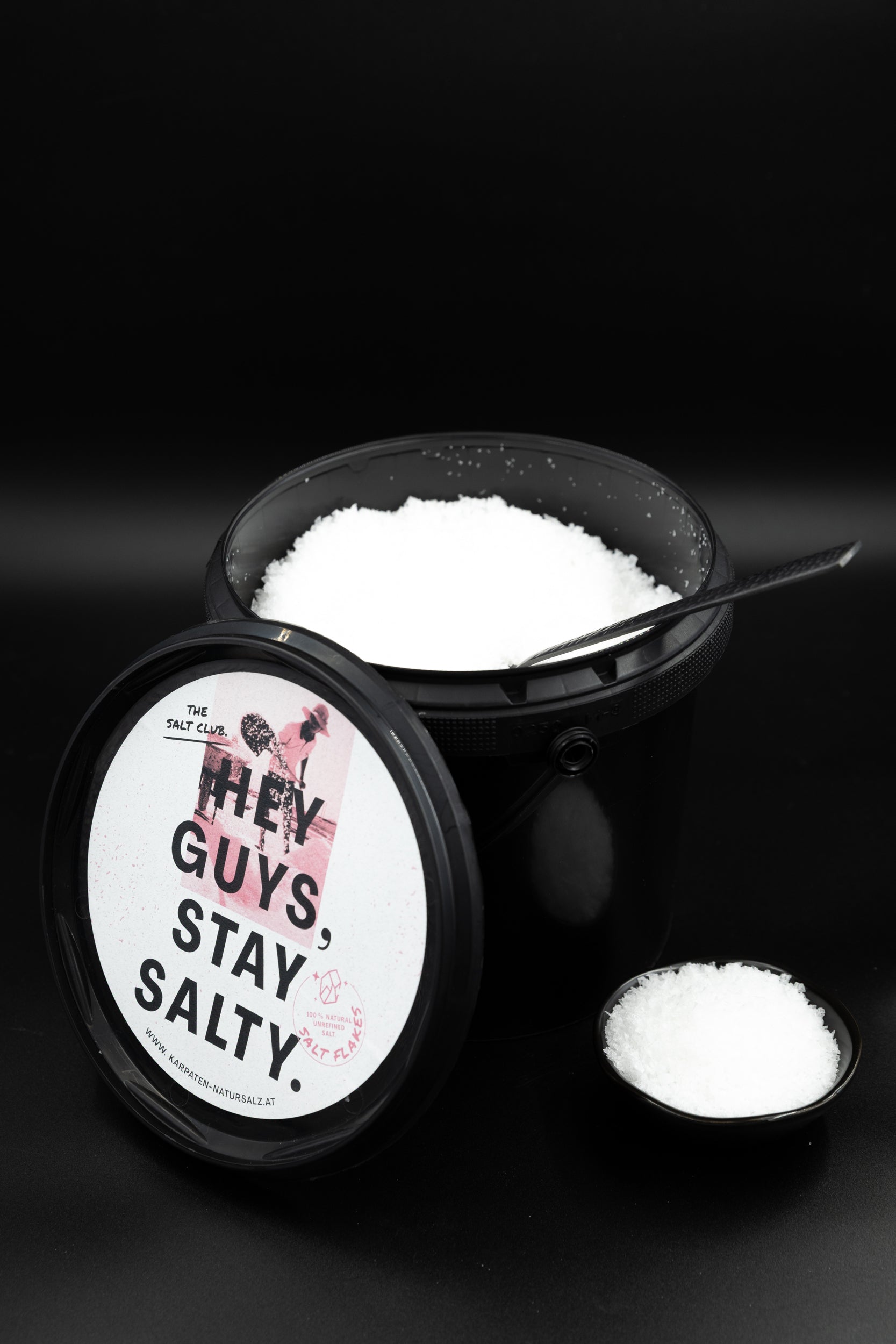 Karpaten Natursalz Bundle klein – fein, grob & Flakes (3er-Set)