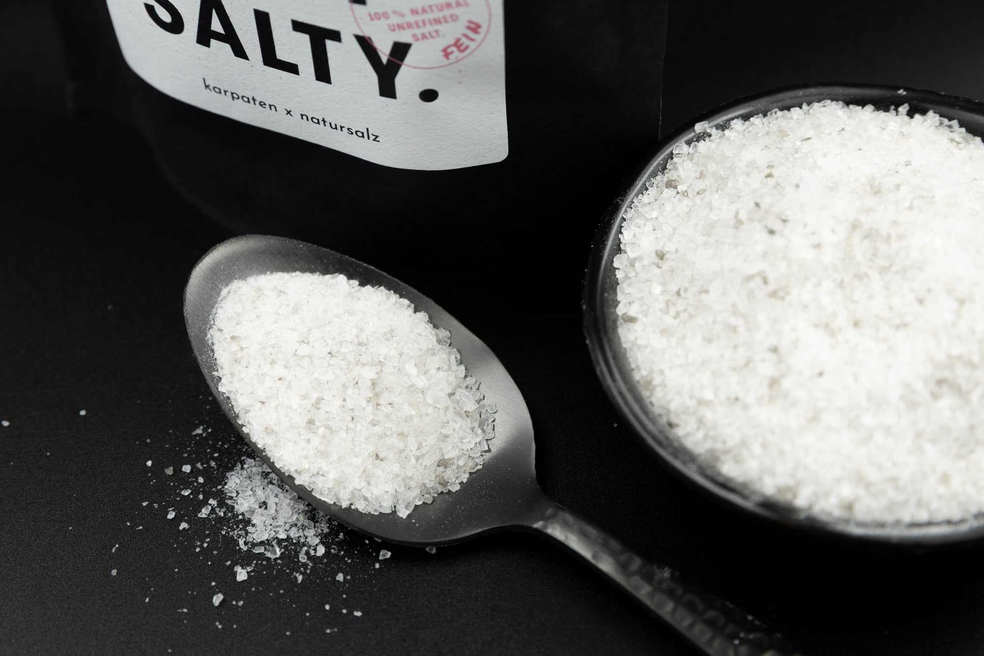 Karpaten Natursalz Vorrats-Bundle – 4x Premium Natursalz (fein & grob)